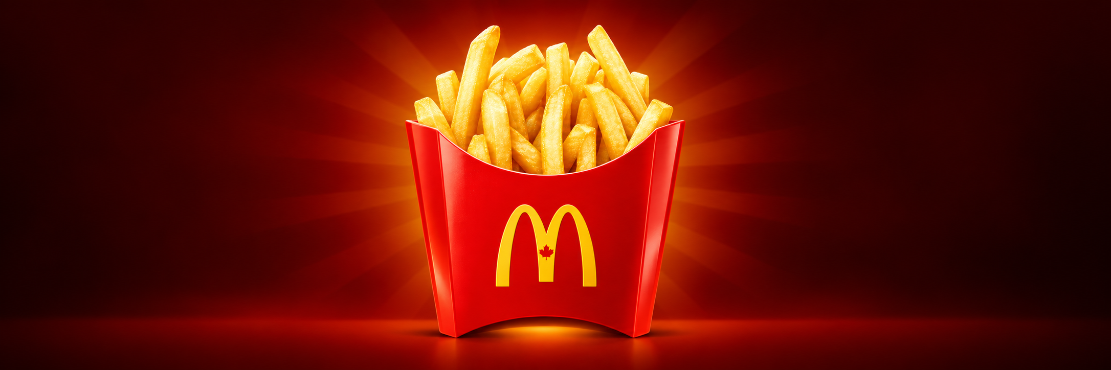 New MCDONALDS banner